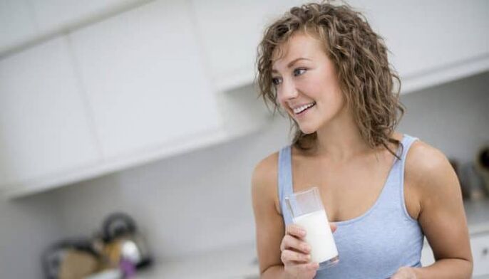 Dievča na kefírovej diéte